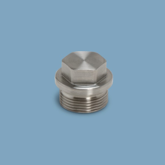 Hot forging of screw plugs or sealing plugs for closing and sealing threaded openings